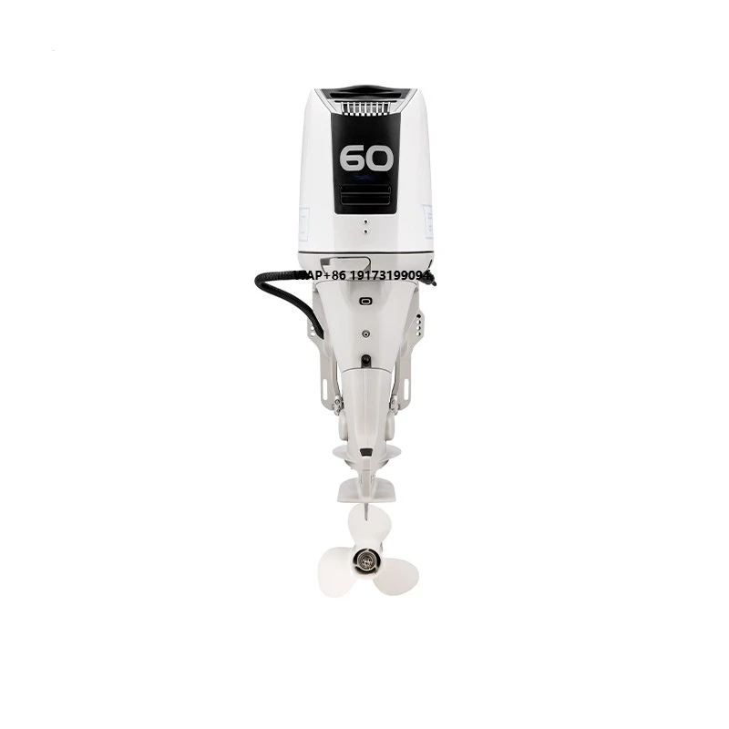 Quiet and Powerful F60 Outboard Motor with Electric Tilt Function for Small to Medium Yacht