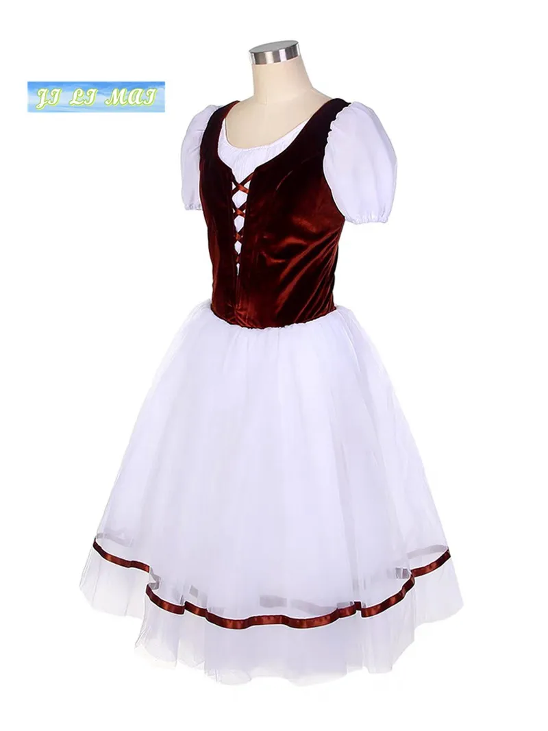 فساتين الباليه أزياء الرقص النسائية الكبار التخصيص أي لون