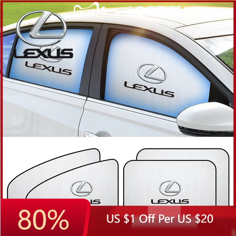 

Новые наклейки для интерьера автомобиля 2026 года: солнцезащитный экран на лобовое стекло, защита от УФ-излучения для Lexus IS250, IS300, RX350, LS500, LX600, NX260 C