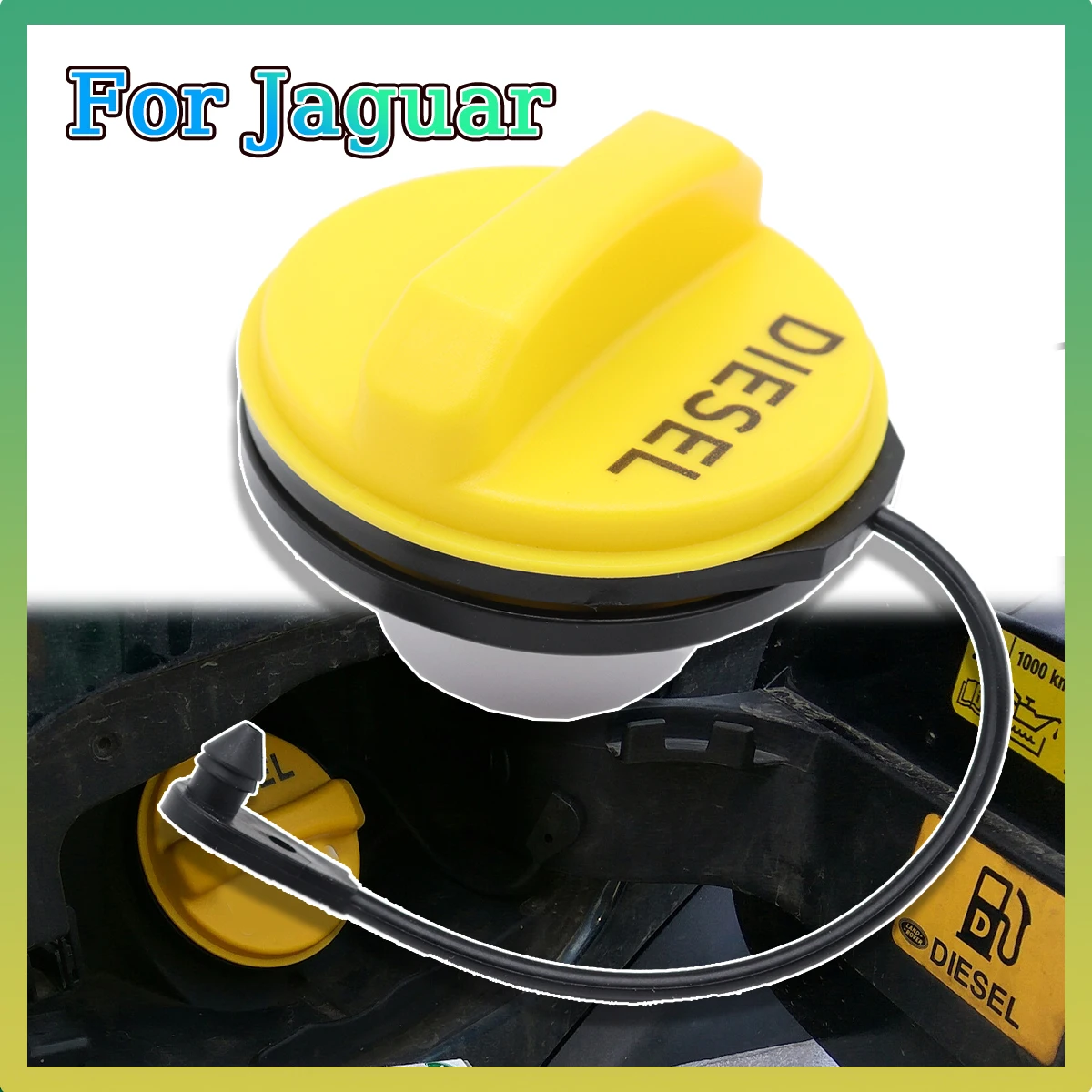 

Diesel Fuel Tank Filler Gas Cap Repair Kit For Jaguar E-Pace X540 F-Pace X761 S-Type X200 X-Type X400 XE X760 XF X250 X260