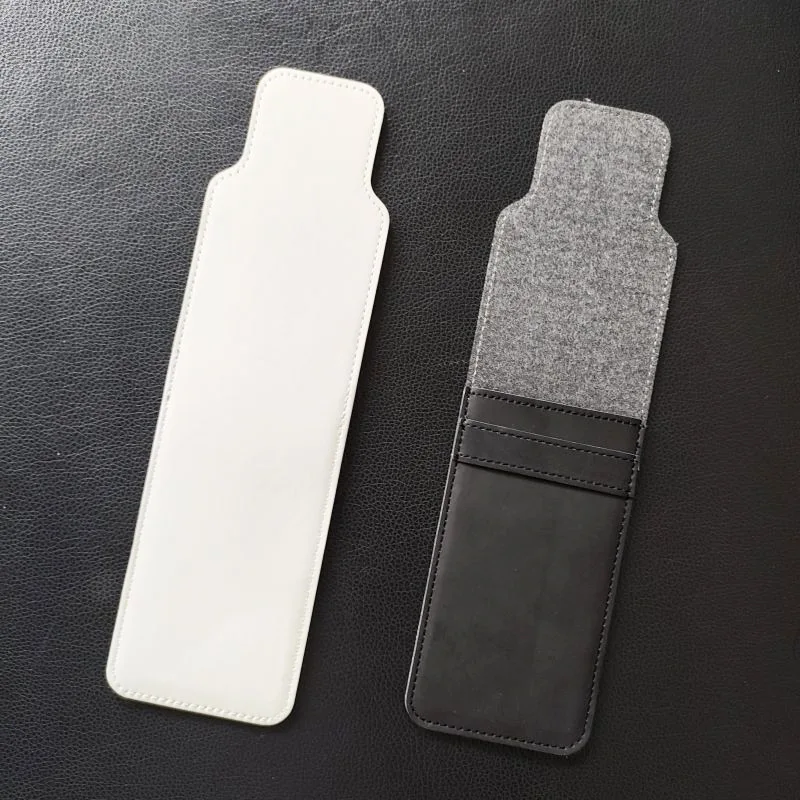 

5pcs/lot, Heat transfer pen bag PU leather pen bag,sublimation blank portable pencil case,one-sided printing products