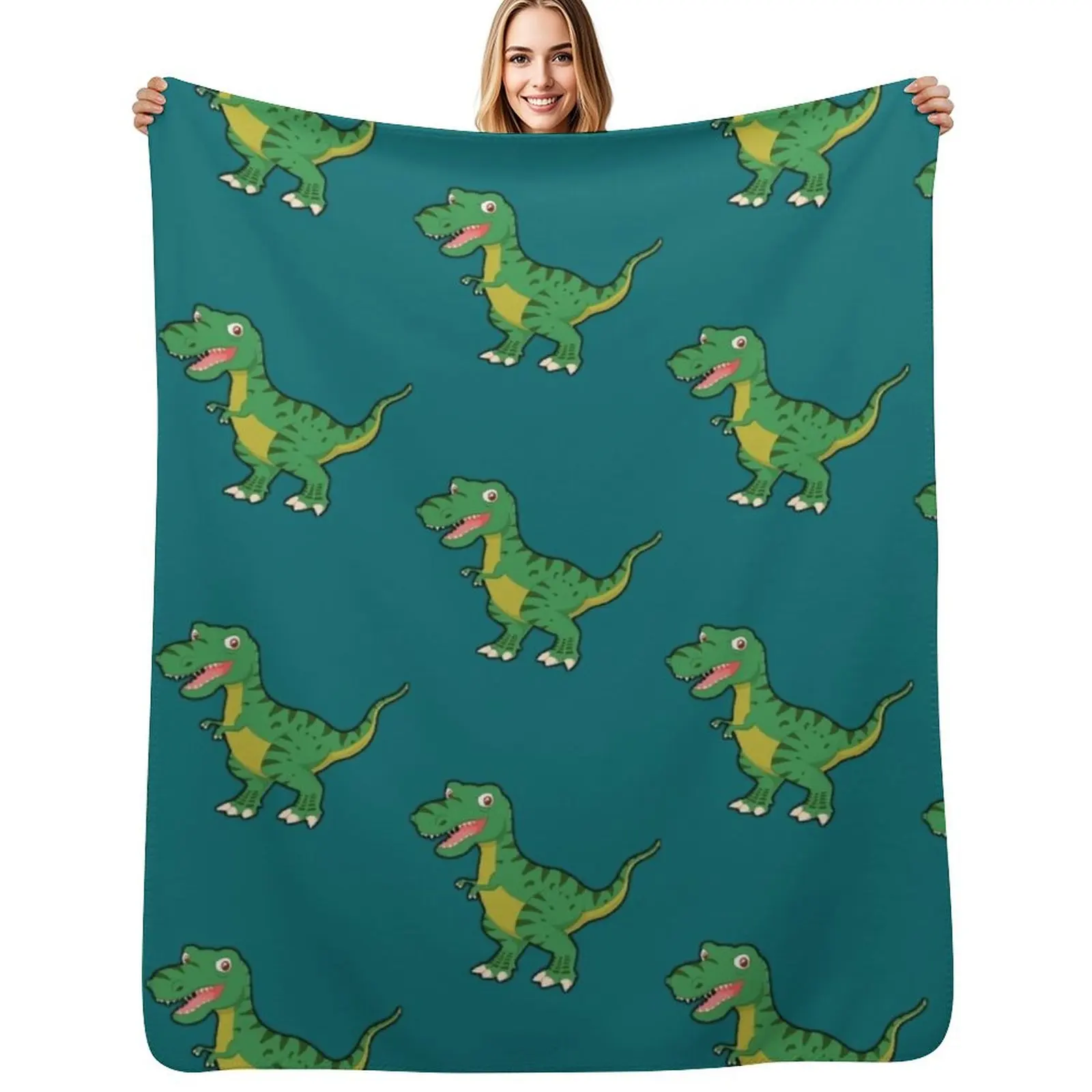 Dinosaur how ridiculous Throw Blanket Stylish Warm Blanket for Living Room Bedroom