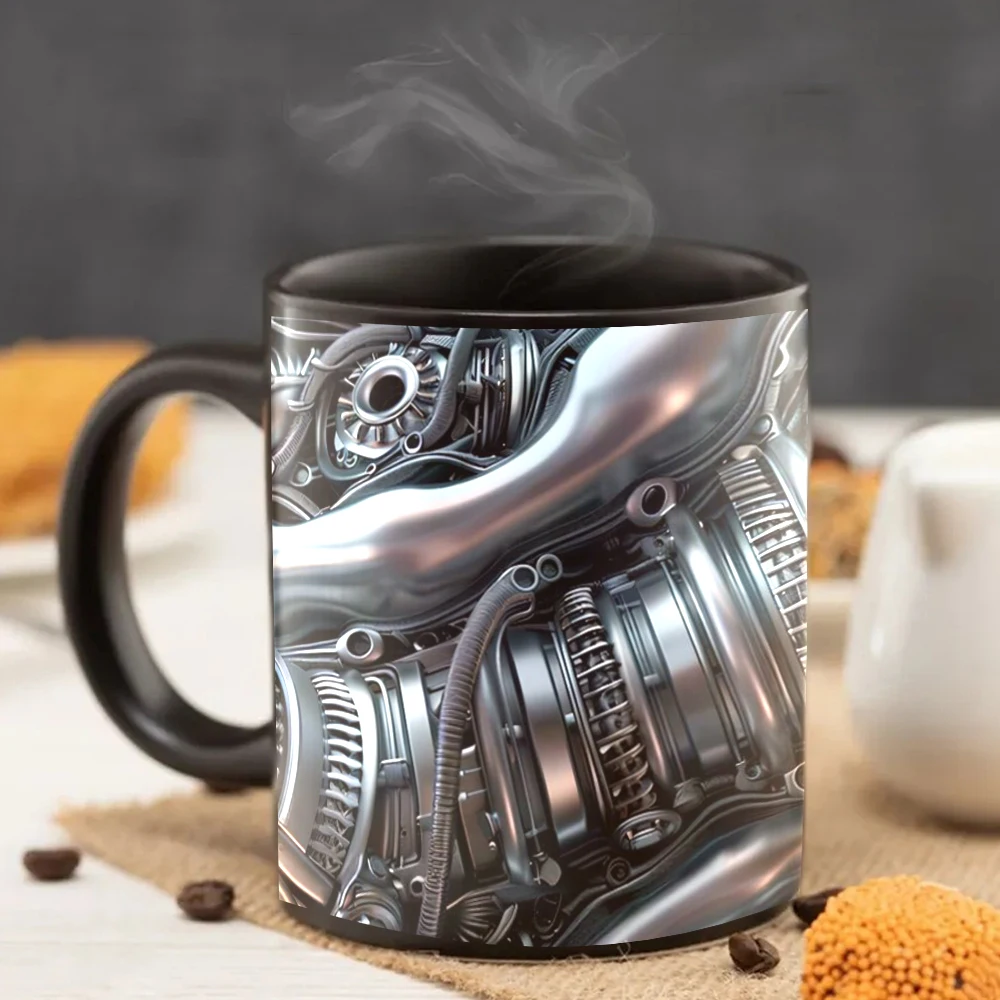 Aerospace machinery internal duct engine coffee mug funny coffee mug Gifts for aerospace enthusiasts boy friends birthday gift