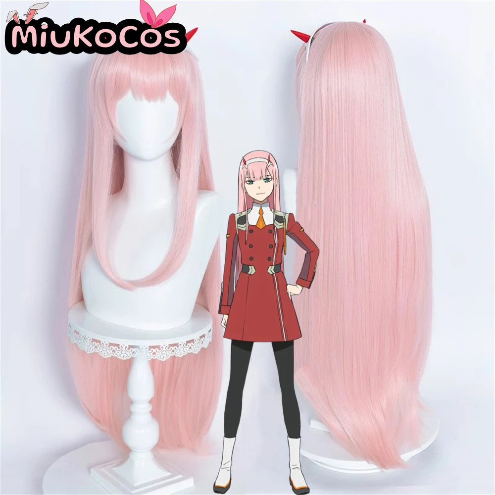 재고 있음 02 코스프레 가발 코스프레 가발 미유크코스프레 애니메이션 달링 인 더 프랑키스 코스프레