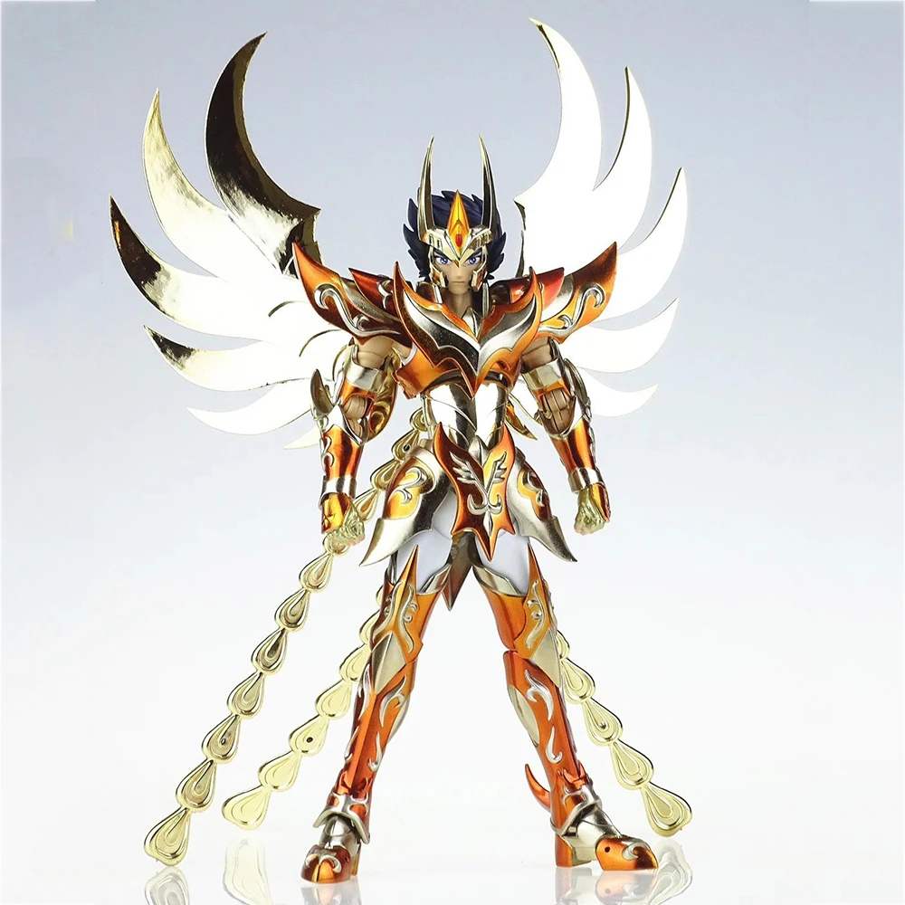 In Stock GT Saint Seiya Myth Cloth EX God Cloth Cygnus Hyoga Dragon Shiryu Andromeda Shun V4 Knights of the Zodiac Action Figure