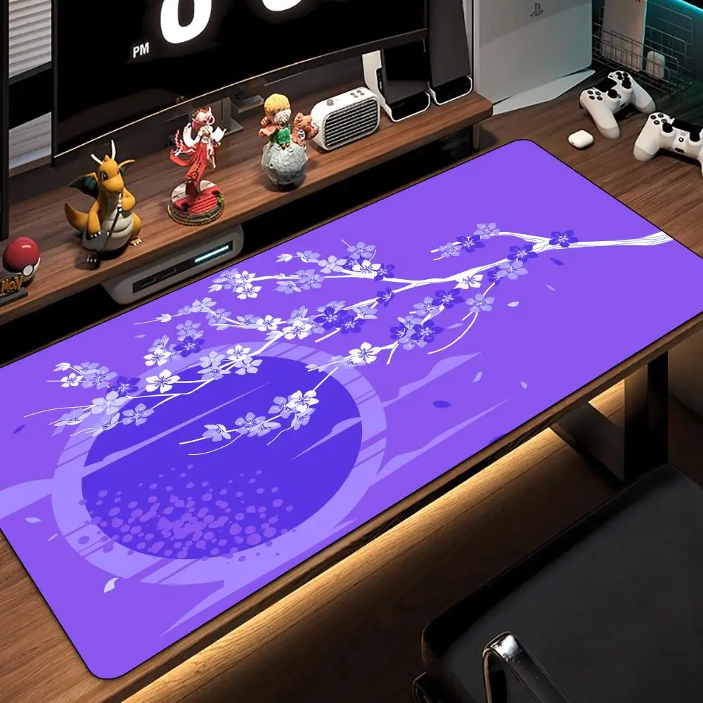 

Aesthetic Desktop Decorative Mousepad Cherry blossom Mouse Pad Desk Mat office mat pc accessories Keyboard Gaming mats mauspad