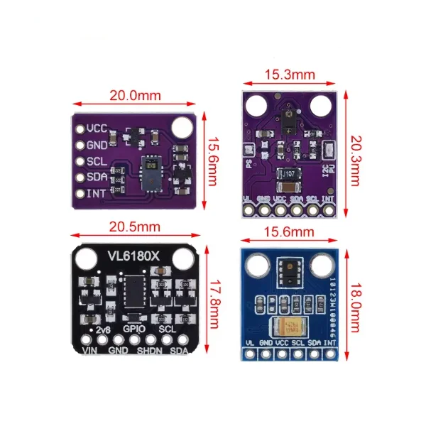 APDS-9930 APDS-9960 VL6180X VL6180 Gesture Recognition Sensor PAJ7620U2 Contactless Gesture Sensor Module