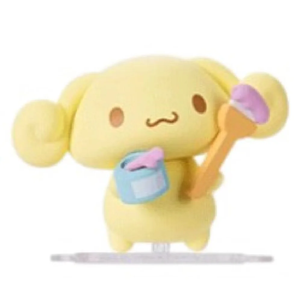 Cartoon Cute Cinnamoroll Action Figure Dolls Toys Sweet Cinnamoroll Anime Figures Collection Car Decoration Gifts for Kids Girls