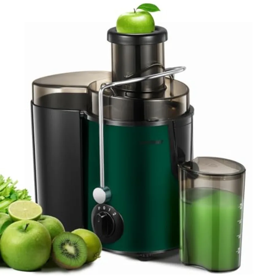 

Juicer Machine Centrifugal Juicer Extractor Max Power 800W Juice 65MM Chute for Whole Fruit and Vegetables Juice Extractor with