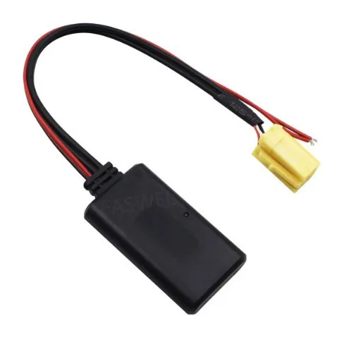 6 Pin Bluetooth AUX Adapter For Alfa Romeo Fiat Lancia Smart 451 Wireless Music Streaming Stereo Receiver Module