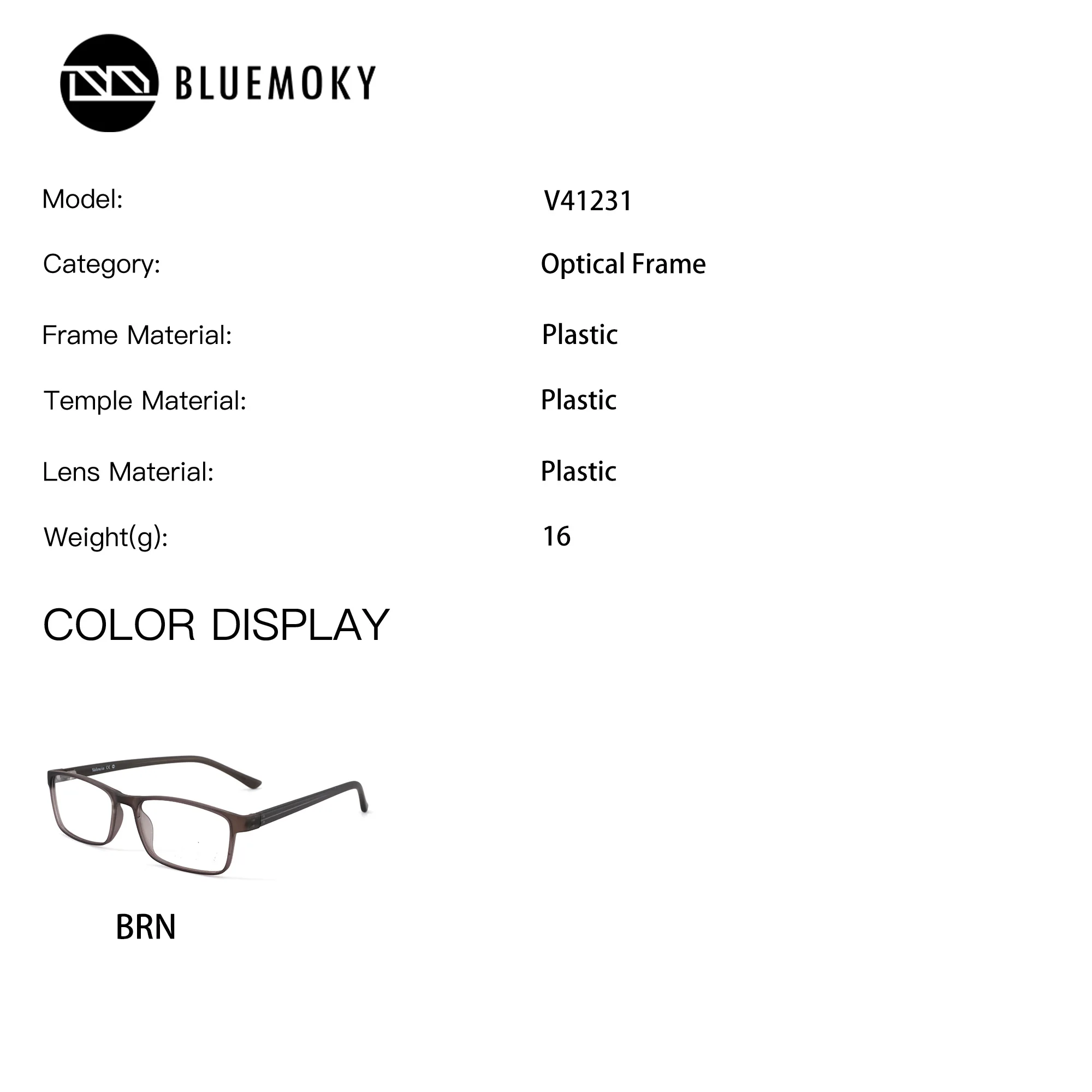 BLUEMOKY XXS Size Rectangle Prescription Glasses Men Anti Blue Light Progressive Myopia Optical Lenses with Medical Receta