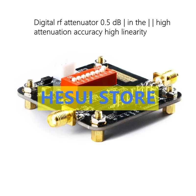 PE4302 digital RF attenuator module broadband high attenuation accuracy and linearity DC-4000MHz