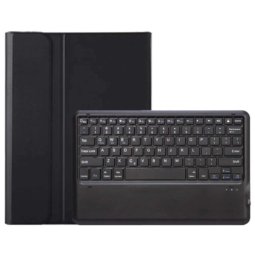 

AH26 For Honor Pad GT Pro Ultra-Thin Leather Tablet Stand Cover + Bluetooth-compatible Keyboard - Black