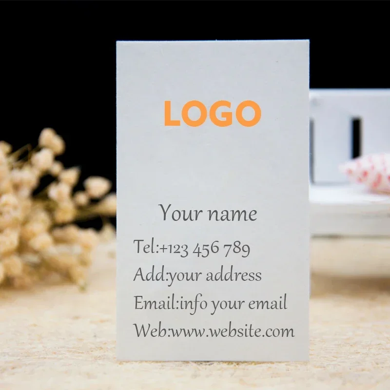 100PCS Cheap Customized Business Card Full Color Double-sided Printing Business Card 300GMG Paper