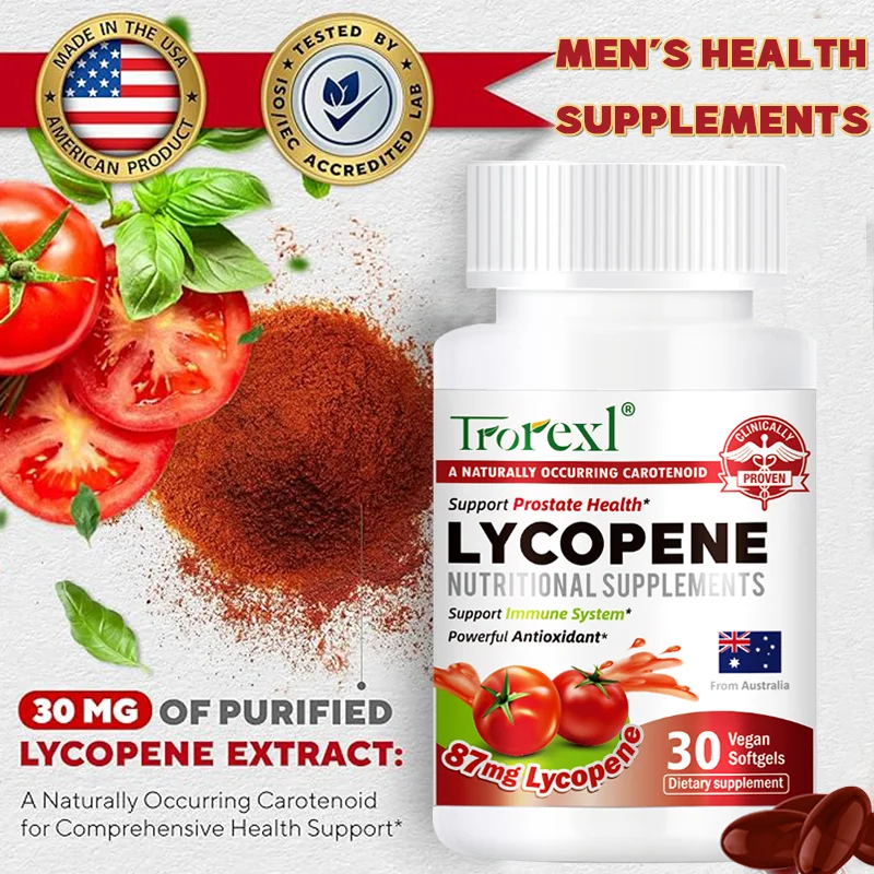 Lycopene Capsules Prostate Treatment Sperm Quality Supplement