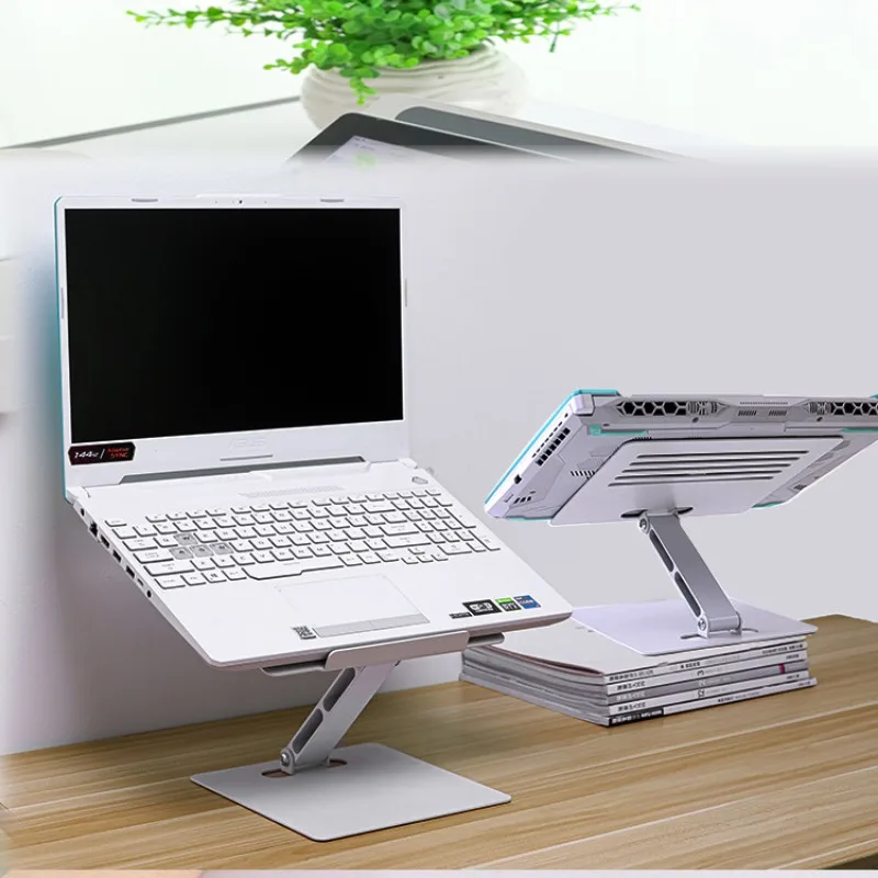 Elevating Frame Lifting Office Desktop Aluminum Alloy Radiator Base Folding Portable Laptop Bracket