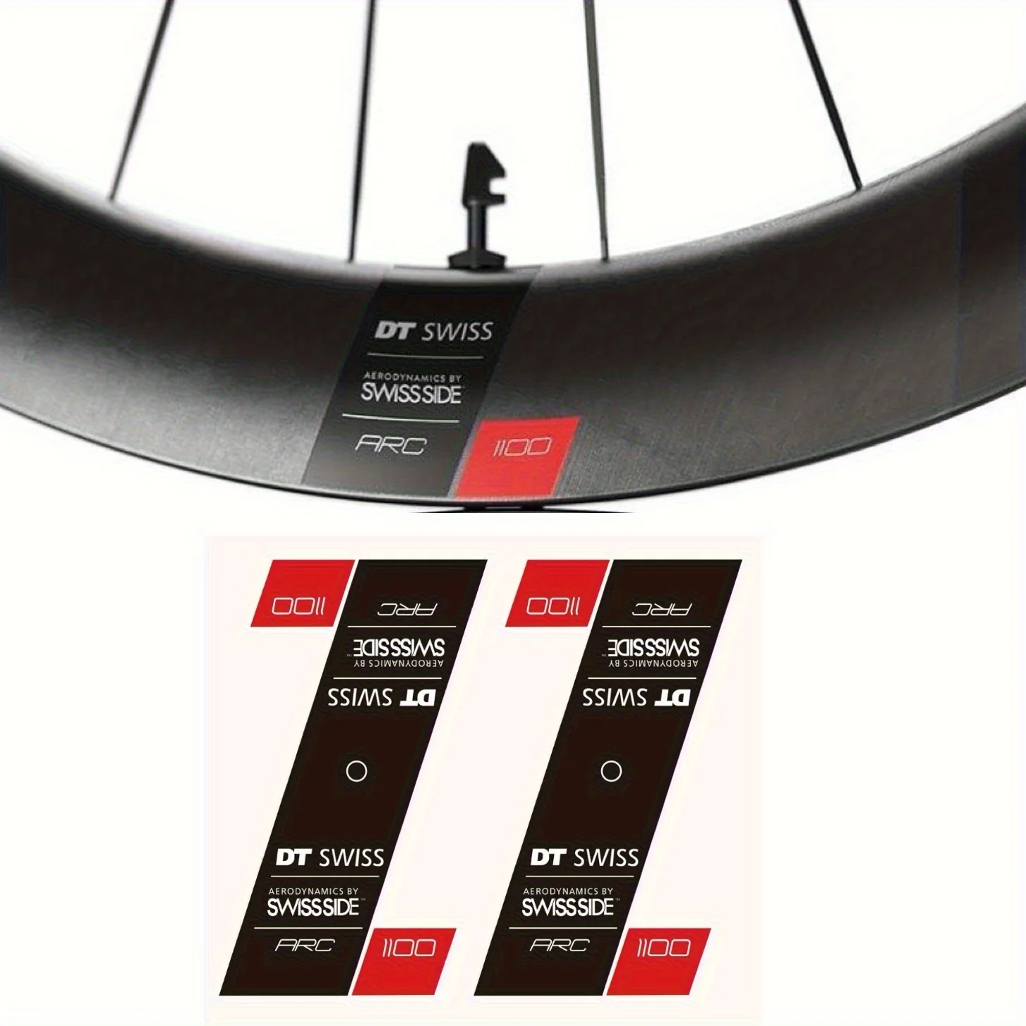 ARC1100 Fahrrad-Aufkleber, Wasserfeste Vinyl-Fahrrad-Dekor-Sticker