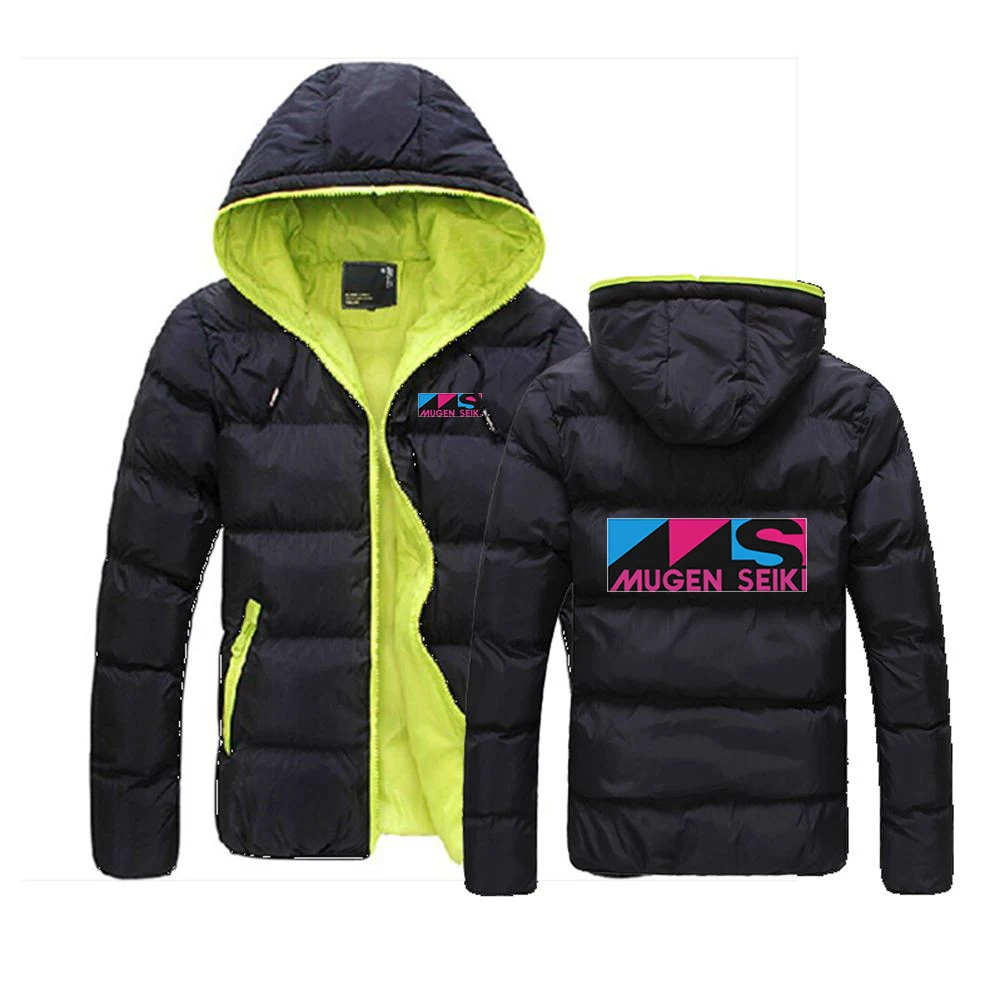 2024 New Men Mugen Seiki Spring and Autumn Hot Sale Six-color Cotton Jacket Casual Hooded Solid Color Fashion Coat Tops