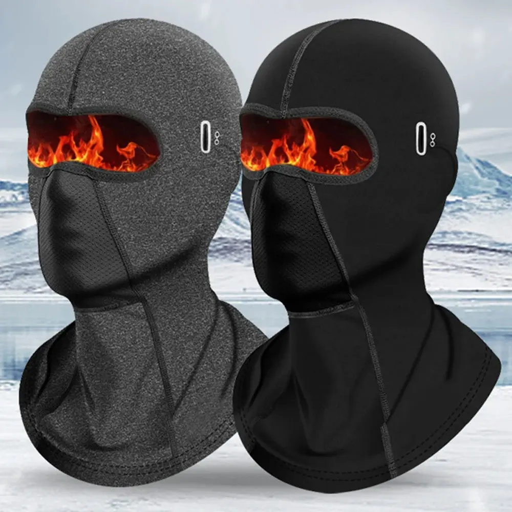 

Men's Cold-Proof Balaclava Motorcycle Full Face Mask Cold-Proof Thermal Scarf Winter Ski Hat Cycling Hunting Head Neck Cover