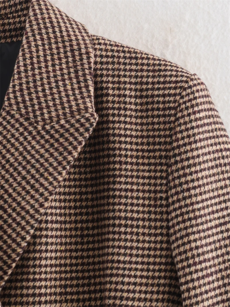 Femmes Blazer 2025 nouvelle mode mi-longue Blazer pour femmes à manches longues ajusté dames Blazer haut décontracté Chic femmes manteau