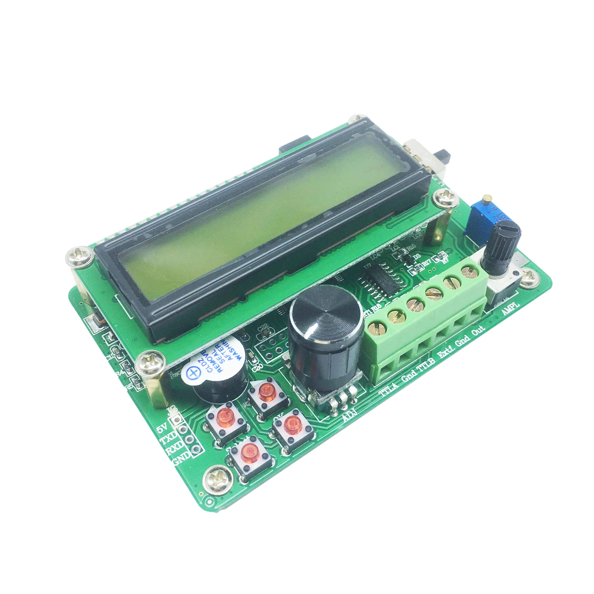 FY2000S 5M/8M/10M DDS Function Signal Generator Module 1602 LCD Display Sine Triangle Square Wave TTL Output Sweep Frequ Counter