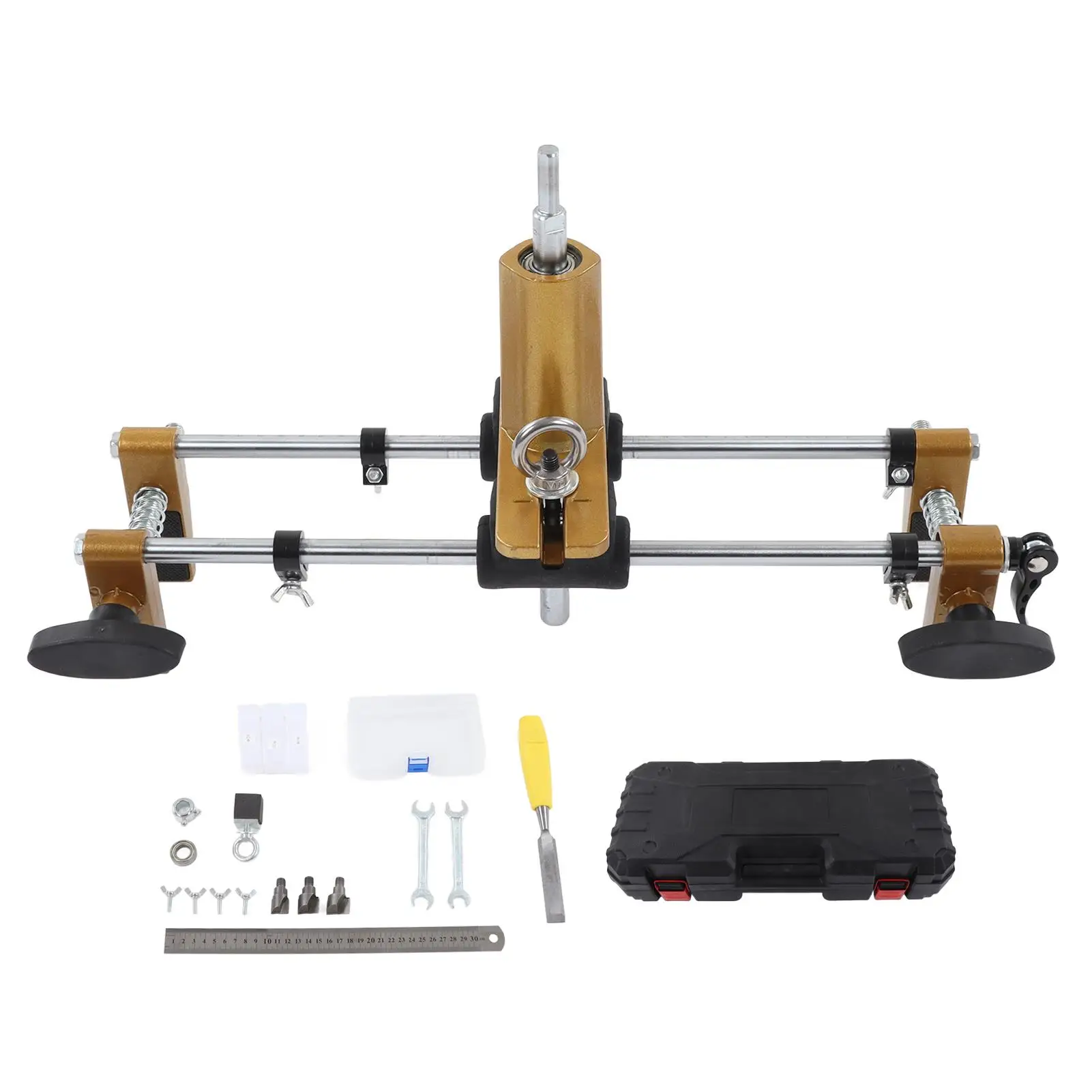 

Double Slide Mortiser Lock Hole Opener Kit Adjustable Tool for Easy for household Use