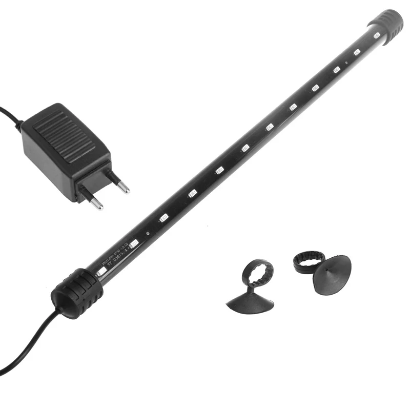 LED Aquarium Light Fish for Tank Lights with Suction Cups Lighting Bar 3.5 for W 6.7 Inch 6W 14.6 Inch