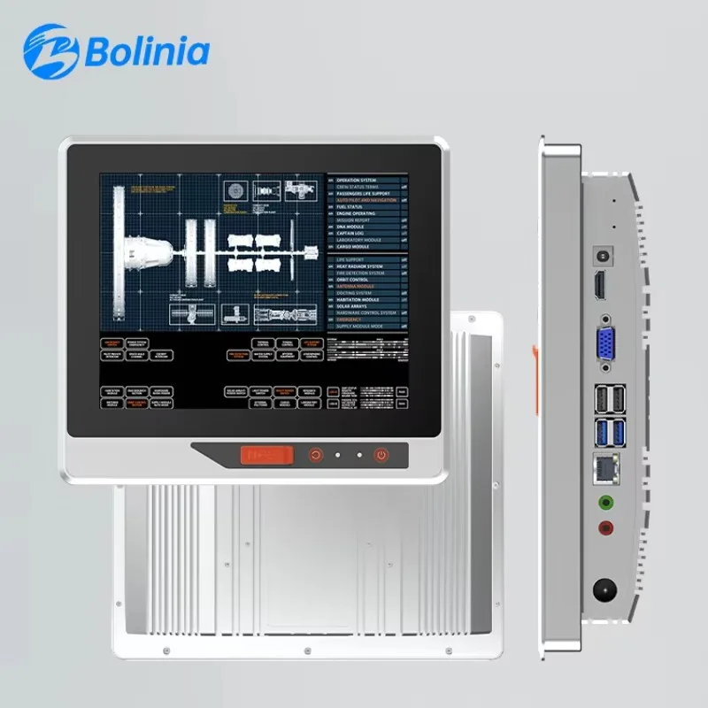 

Industrial All-in-One Touchscreen PC Linux/Win OS Support, Front USB Ports - Factory Automation Panel PC