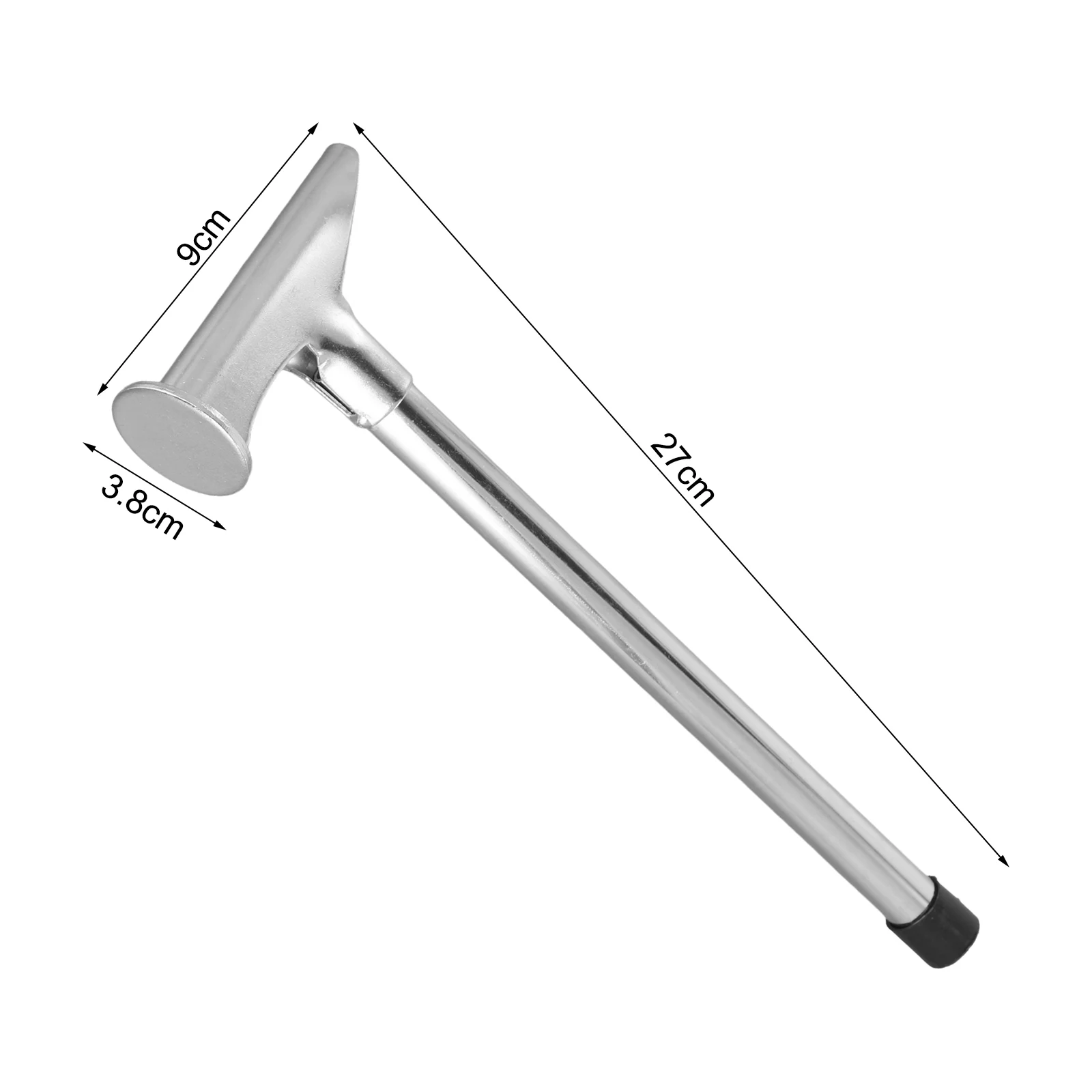 Tent Peg Hammer Canopy Nail Hammer Canopy Nail Hammer Hiking Lightweight And Portable Practical Design Use Aluminum Alloy