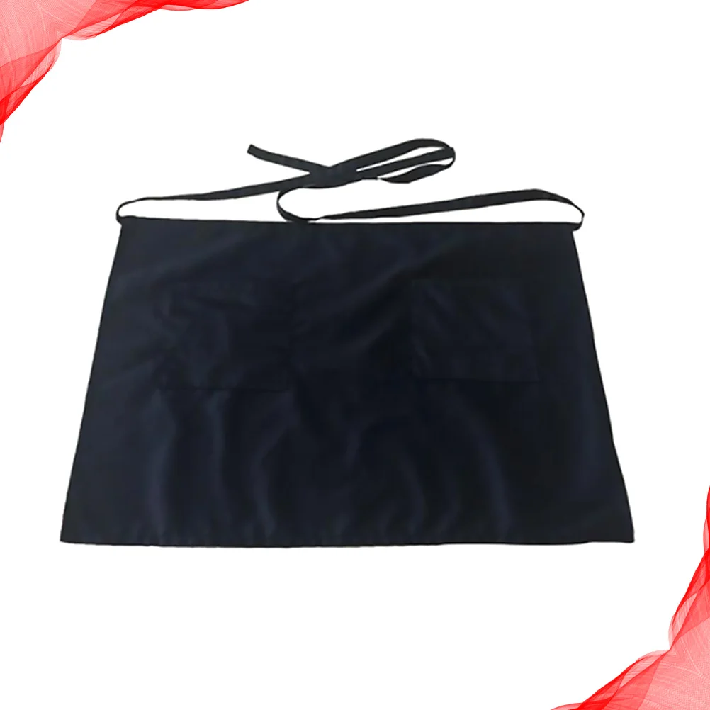 

WaterProof WorkApron ShortCooking ServingWaiter FadeProof WrinkleResistant Pockets AdultSize RestaurantUse