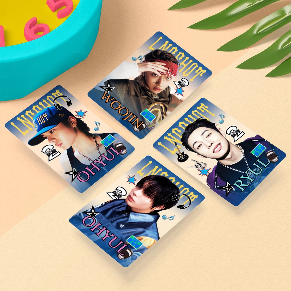 10PCS NEW KPOP LNGSHOT album 4SHOBOIZ Vol.2:4SHOVILLE,Jay Park,Louis,Ryul,Ohyul,YEAH!YEAH!,MOYA,clear photocard,transparent PC