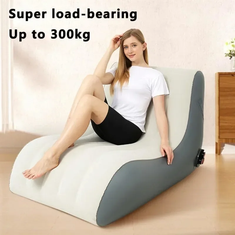 

Automatic Inflatable Sofa Built-in Pump Inflation Chair Portable Outdoor Garden Furniture Folding Camping Mat Beds Travel Couch