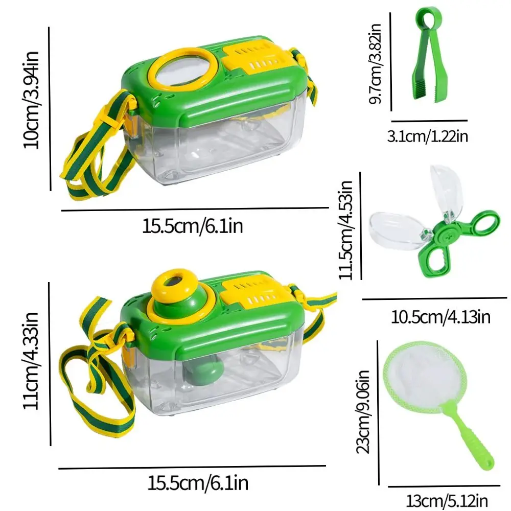 Studenten Weste Hut Outdoor Insekt Exploration Explorer Kostüm mit Lupe Outdoor Abenteuer Werkzeuge Camping Explorer Kit
