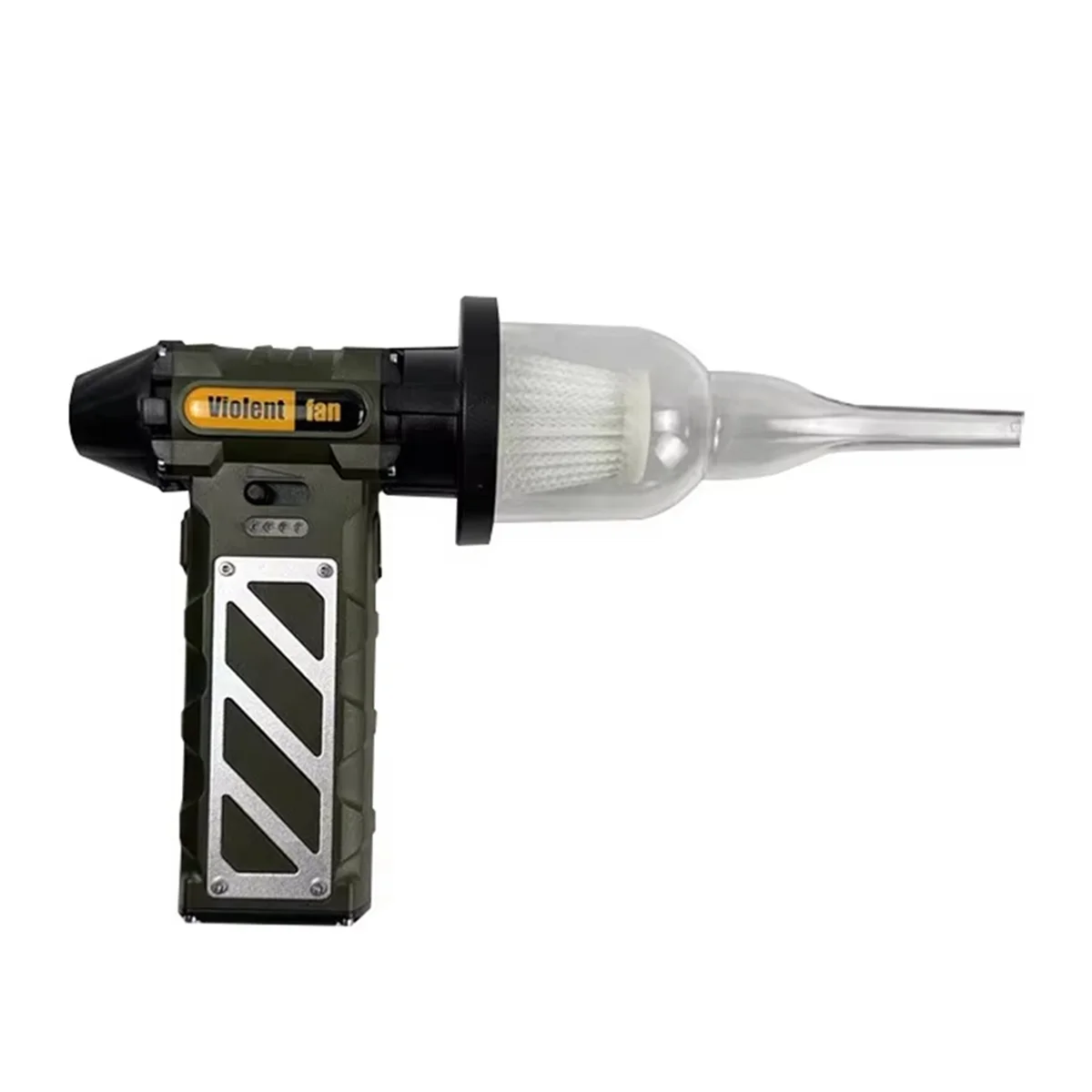 

IYBBW-Handheld Mini Turbo Jet Fan 110000RPM High Power Air Blower Hair Dryer Vacuum Cleaner Air Dust Blower Brushless Motor B