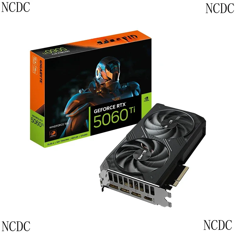 New 5060 Ti Windforce 16G SFF Gaming Electronic Sports Design AI Graphics Card