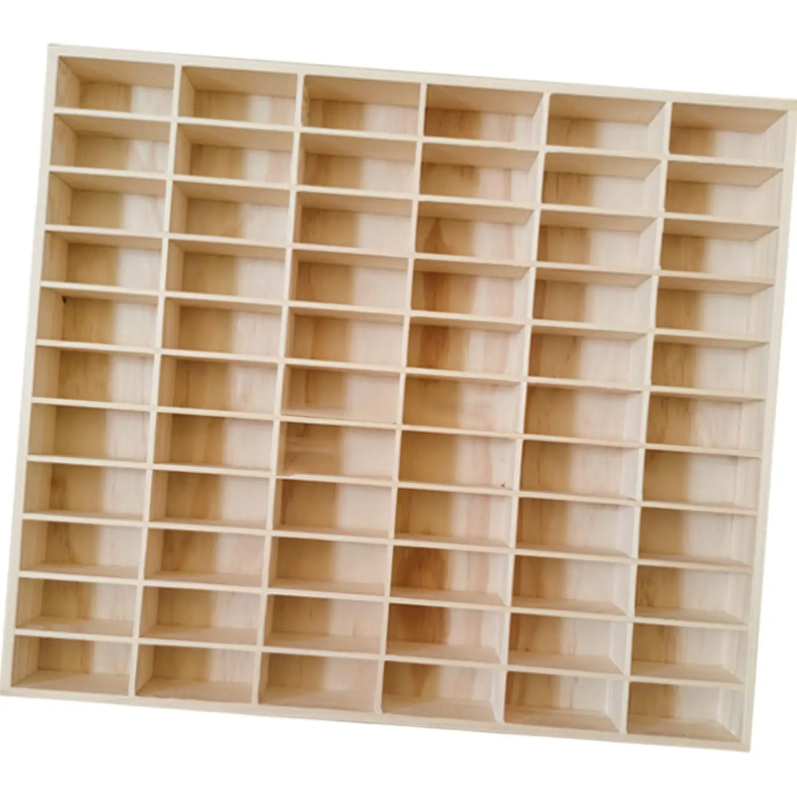 1/60 Toy Car Display Case Wall Mount Multifunctional Figures Display Cabinet Organizer for Collection Action Figures Office