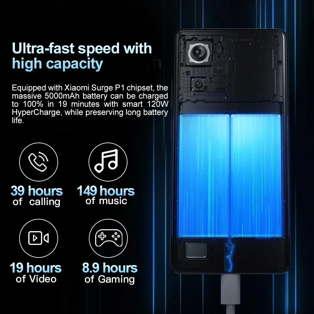 Xiaomi-Smartphone Redmi Note 12 Pro Plus 5G, versión Global, 8GB y 256GB, NFC, MediaTek Dimensity 1080, cámara de 200MP, cámara OIS, carga de 120W