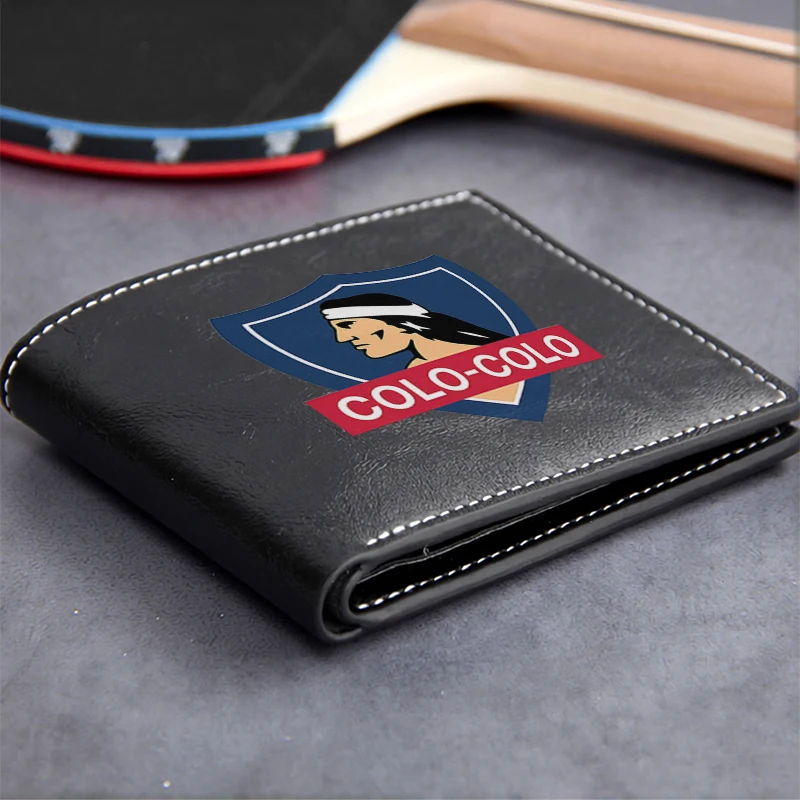 COLO COLO Premium PU Leather Wallet for Men Lightweight Durable Business Style Compact Design with Shield Logo