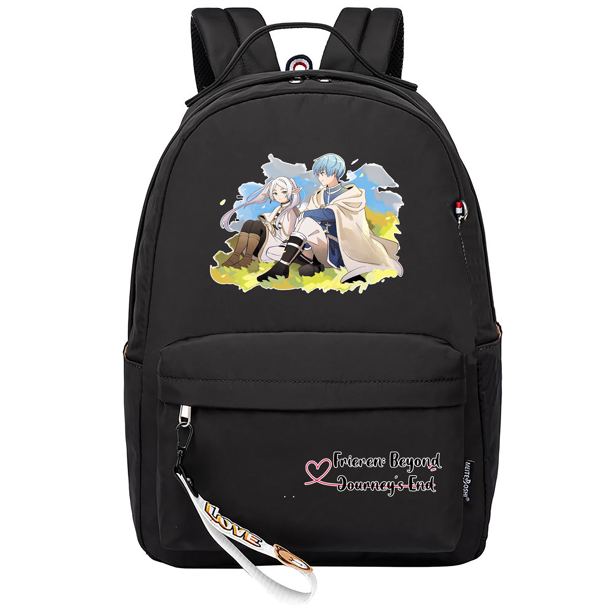 Anime Frieren: Beyond Journey's End Students Bookbag Girls School Bags Travel Backpack Cartoon Laptop Bagpack Small Cute Daypack