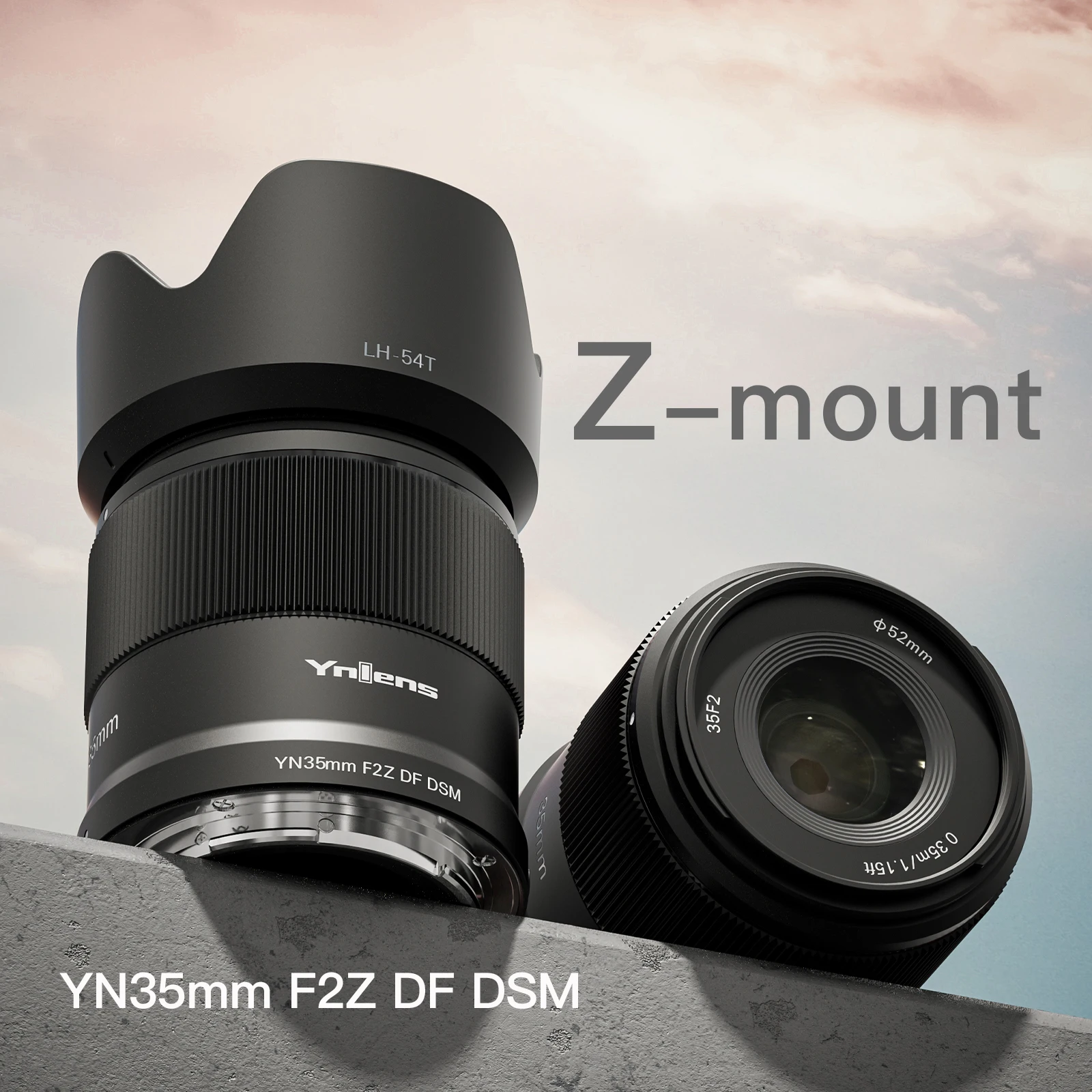 

YONGNUO YN35mm F2Z DF DSM AF full frame Auto Focus Portrait Large Aperture Nikon Lens Z Mount ZFC Z9 Z7 Z5 Z6 Z50 Camera Lens