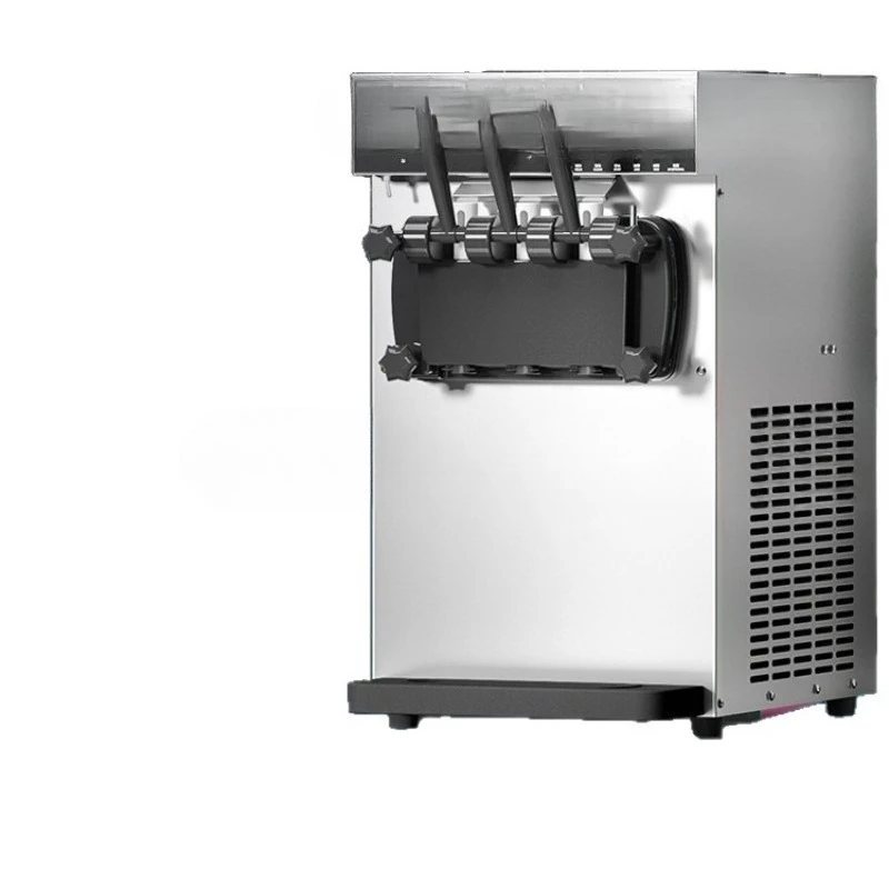 Three-color Soft Serve Ice Cream Machine, Commercial Automatic Ice Cream Machine, Small Ice Cream Machine, Stall