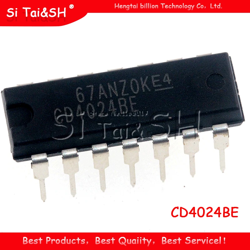 

10pcs/lot CD4024BE CD4024 4024BE Waterproof shell
