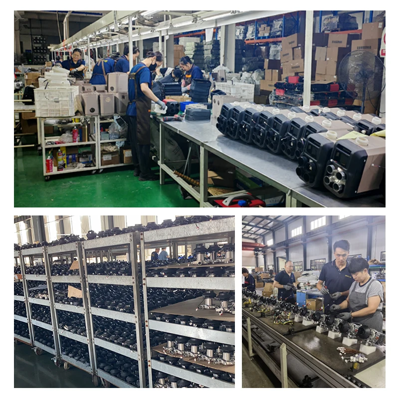 RV الكل في واحد صغير 2000 واط 24 فولت المقصورة وقوف السيارات تدفئة الهواء سخان الديزل سهلة التركيب الصامت 12 فولت سخان الديزل للسيارات