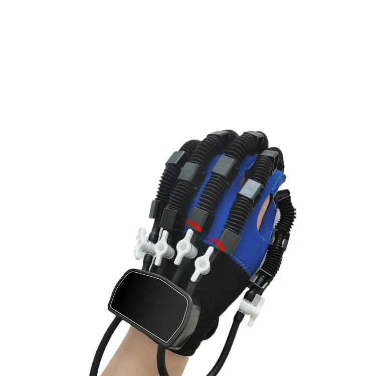 Stroke Hand Trainer Rehabilitation Robot Wireless Mirror Mode Finger Mode Hand Splint Finger Rehabilitation Orthosis