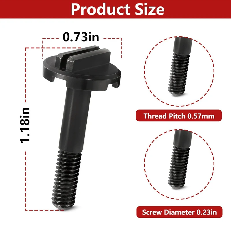 06-75-0025 Blade Backing Pad Screw Replacement Part Fits For Milwaukee 2626-20 18-Volt Multi-Tool Universal blade screw