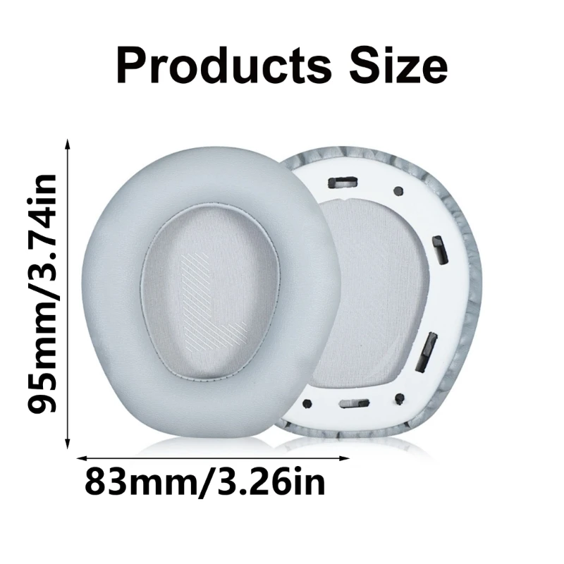 Охлаждающие подушечки для наушников для гарнитур 100 Q100, простая установка, удобные сменные чашки наушников, окружающий шум