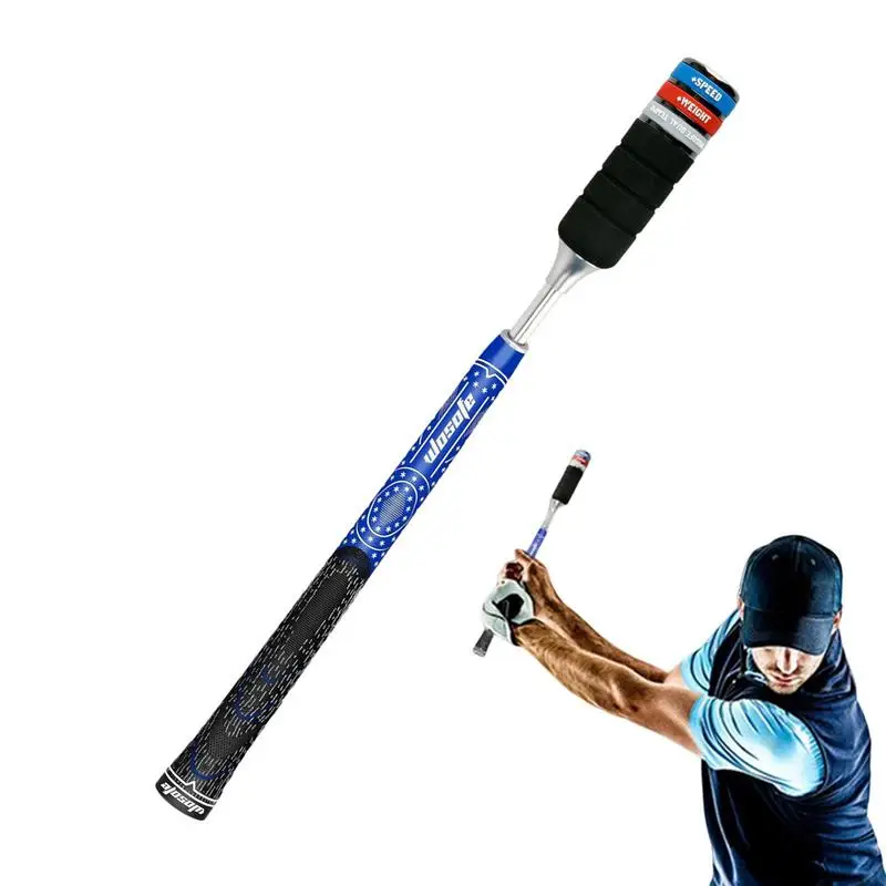 Golf Swing Trainer Adjustable Detachable Indoor Practice Swing Bat Beginner Practice Supplies Golf Club Swing Training Aid