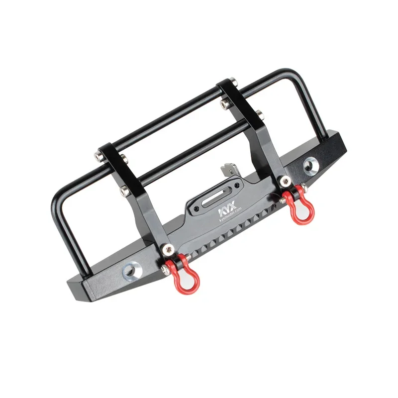 

KYX Racing Aluminum Front Bumper Upgrades Parts Accessories for 1/18 RC Crawler Car Traxxas TRX4M Defender #97054