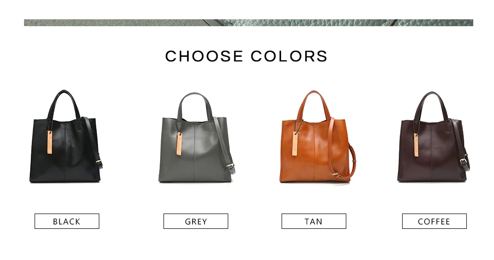 Minimalistische Vintage-Tragetasche aus echtem Leder für Damen, luxuriös, klassisch, mit Griff oben, große Kapazität, Umhängetasche, Schulterhandtaschen, Business – Detail 6
