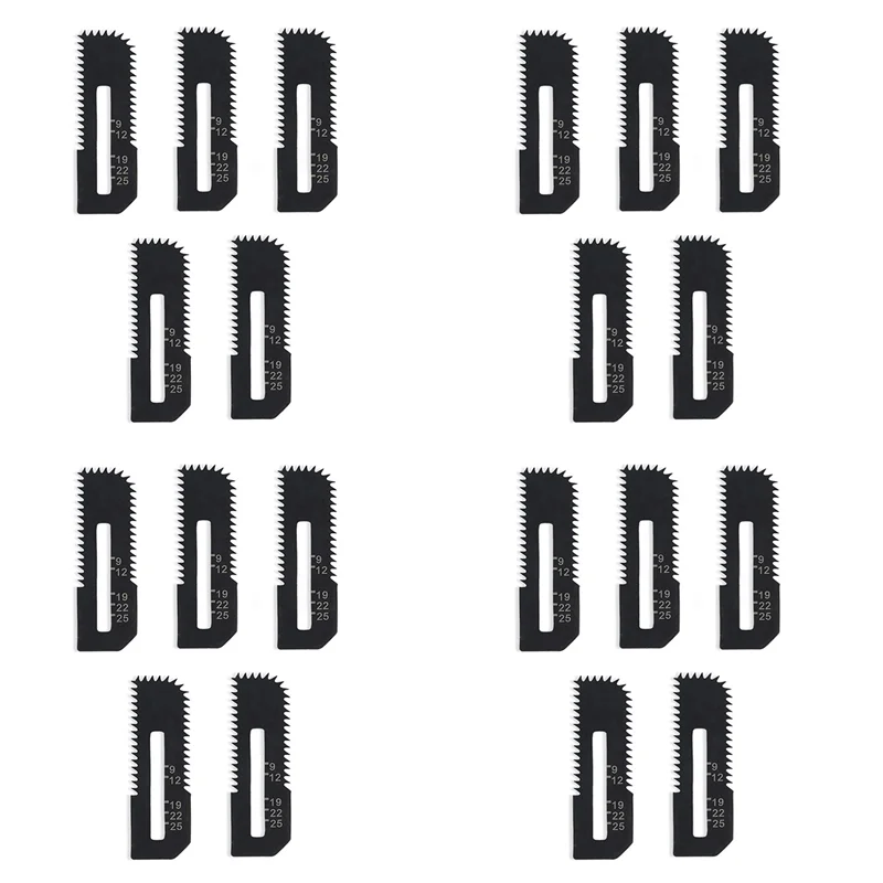 

В упаковке ABMI-20 полотен для резки гипсокартона для аккумуляторной режущей пилы, режет гипсокартона толщиной до 1-3/16 дюймов (глубина маркировки),